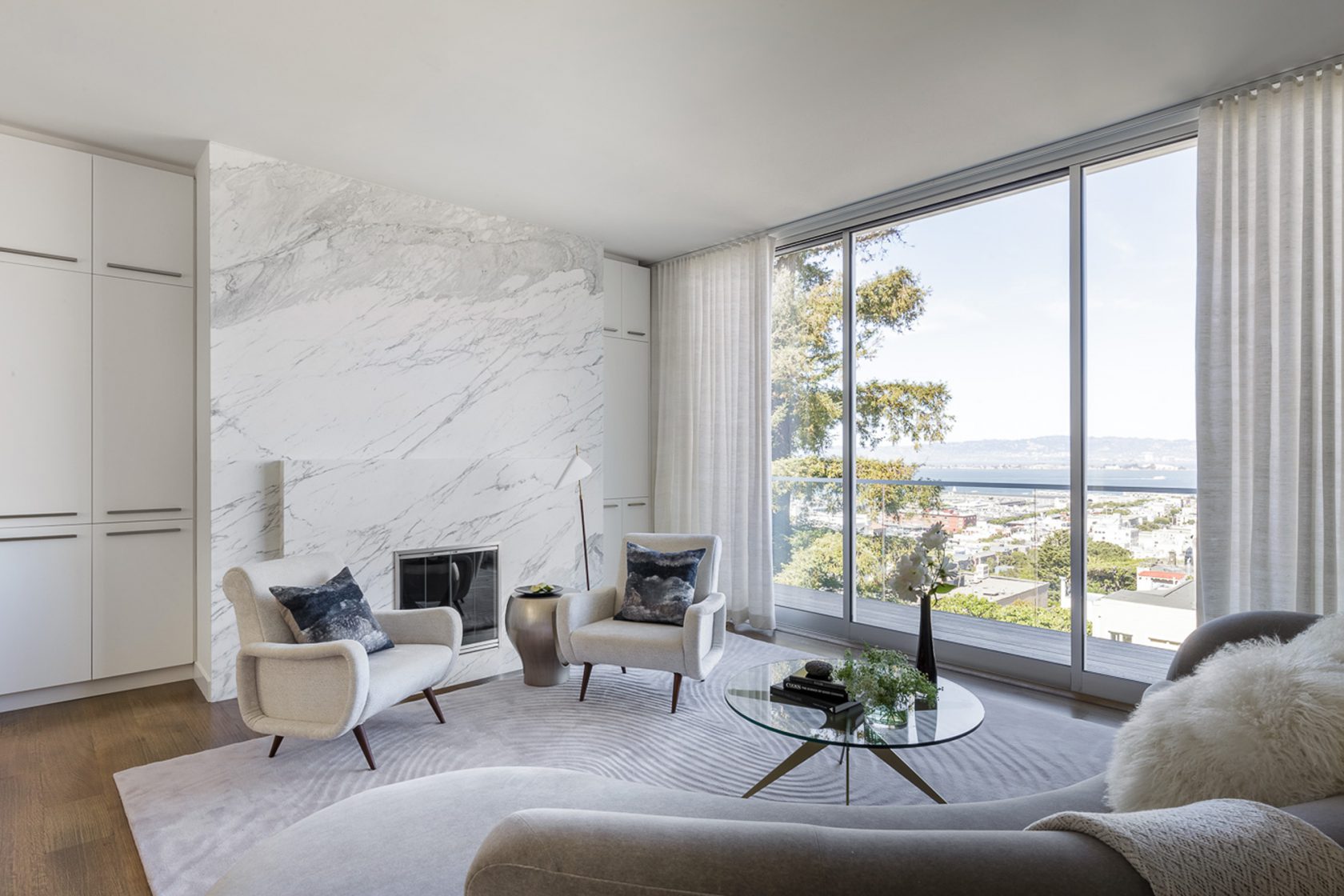 Formal living room Russian Hill Residence