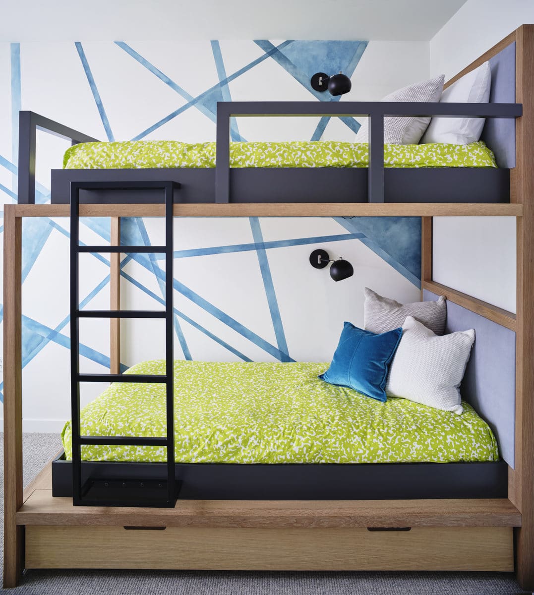 Modern bunk bed design San Francisco condo