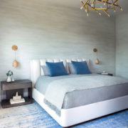 Luxury bedroom designed by San francisco interior design firm PJNIX Interior Home Interiors